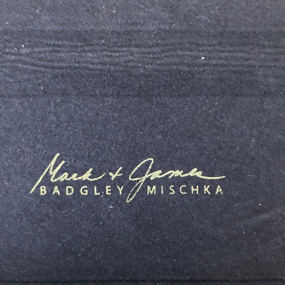 Badgley Mischka Black Eyeglass Case